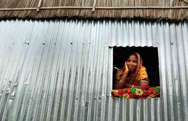 Graduated participant feeling safe in her homestead