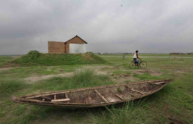 Houses and assets remain protected from flood on raised plinths